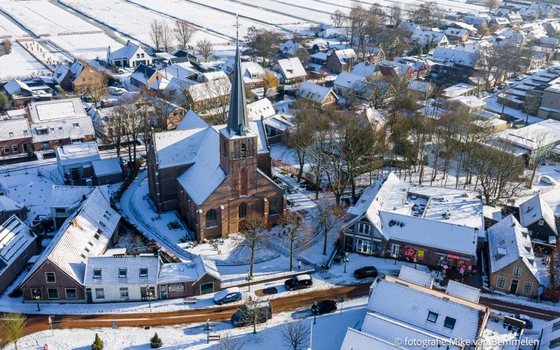 Zoeterwoude in de sneeuw 2026
